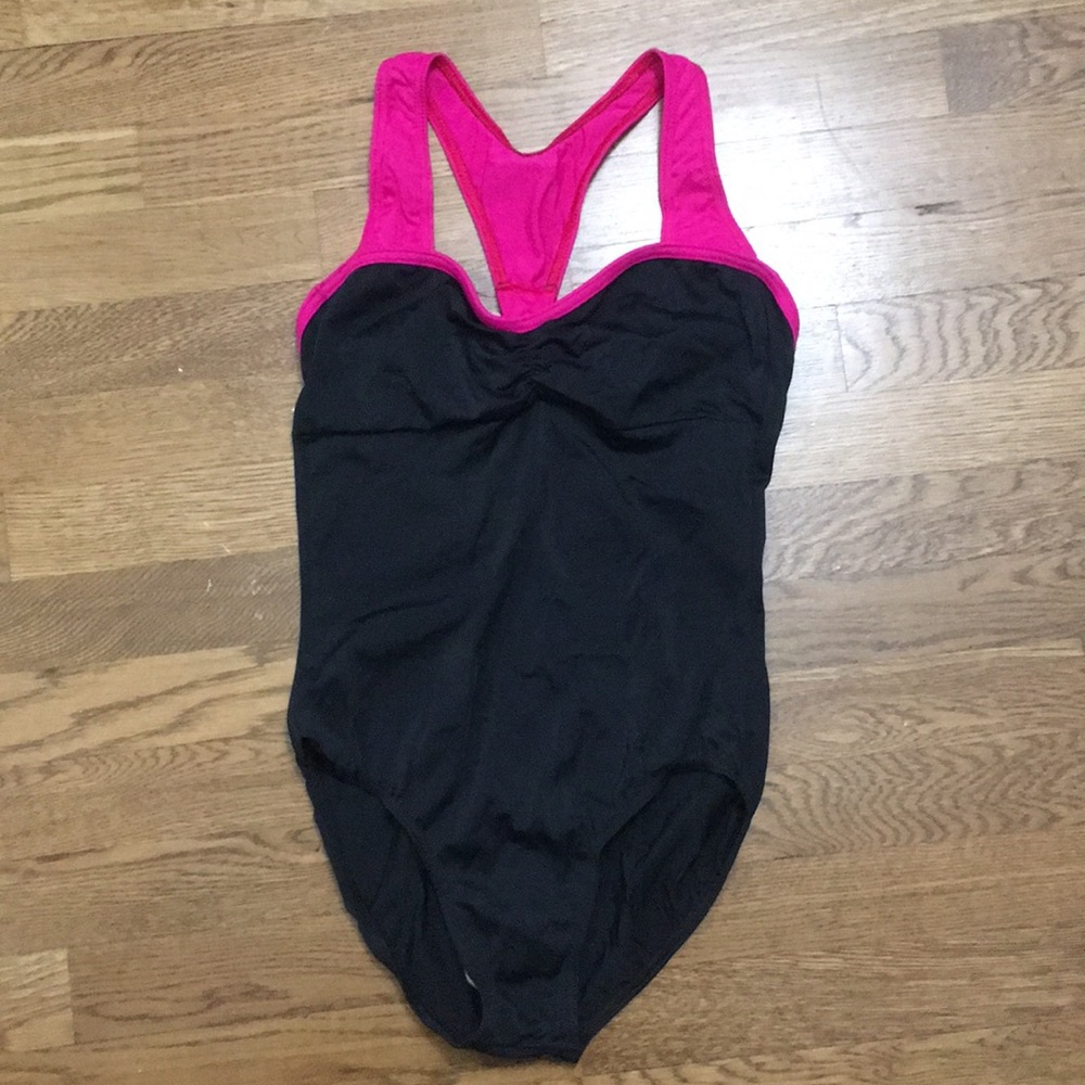 Racer back tank ballet leotard